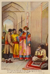 "Signore" disse il Derviscio al Re, "mi permetta di farle una o due domande"