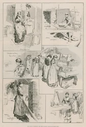 Schizzi alle fabbriche di fiammiferi Bryant e May, Bow