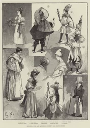 Schizzi al ballo dei bambini della Lady Mayoress, Mansion House