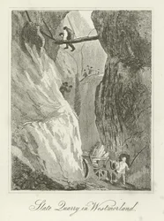 Cava di ardesia in Westmorland