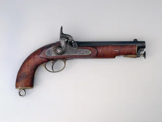 Pistola a percussione a canna liscia .656 in, 1873