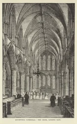 Cattedrale di Southwell, il coro, guardando a est