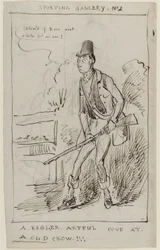 Galleria sportiva n.2, A Regler, Artful Cove at a Old Crow, c.1825