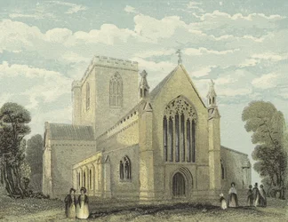 Cattedrale di St Asaph, estremità ovest