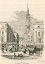 Chiesa di St Brides, Fleet Street, Londra