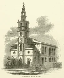 San Clemente Danese, Strand (incisione)