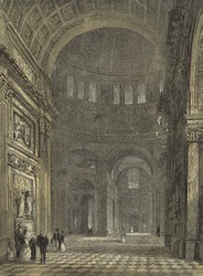 Cattedrale di San Paolo, Interno della Cupola, vista verso il Transetto Nord