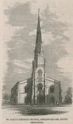 Chiesa del Distretto di St Paul, Onslow Square, South Kensington