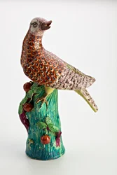 Figura di uccello di Staffordshire, c.1750-1850
