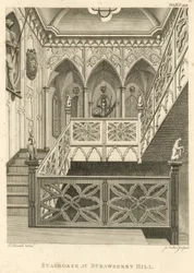 Scala a Strawberry Hill, Twickenham, Londra