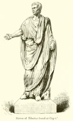 Statua di Tiberio trovata a Capri