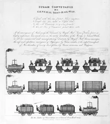 Trasporto a vapore su una ferrovia generale, 1825
