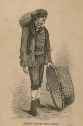 Portatore di strada con nodo
