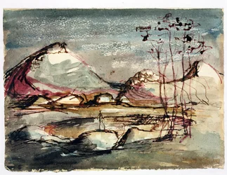Studio per un paesaggio, 1957