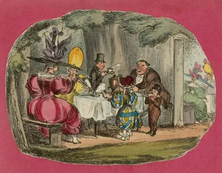 Tè nei Vauxhall Gardens