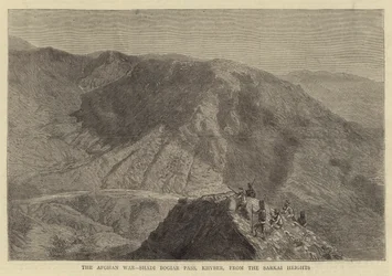 La Guerra in Afghanistan, Passo di Shadi Bogiar, Khyber, dalle Alture di Sarkai