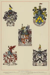 I Cuscinetti Armoriali (litografia a colori)