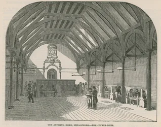 La Casa degli Artigiani, Spitalfields - La Sala del Caffè