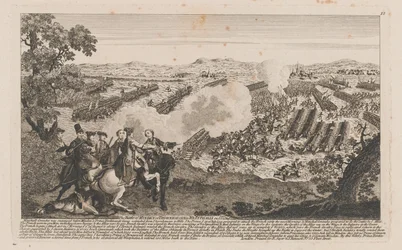 La battaglia di Minden o Thornhausen in Vestfalia il 1° agosto 1759