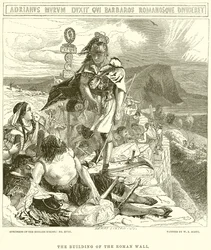 La costruzione del muro romano