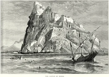 Il Castello di Ischia (incisione)