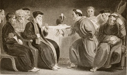 La convocazione a Oxford, illustrazione da La storia d