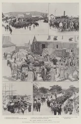 La questione dei coolie in Sudafrica (incisione)