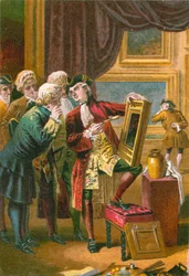 Il critico nello studio dell