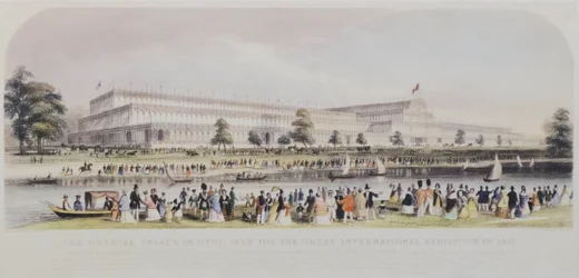 Il Crystal Palace a Hyde Park per la Grande Esposizione Internazionale del 1851