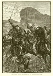 La corsa con i colori a Isandhlwana, 1879