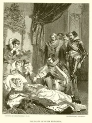 La morte della regina Elisabetta