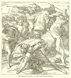 La morte di Saul nella battaglia di Gilboa