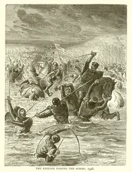Gli inglesi attraversano la Somme, 1346