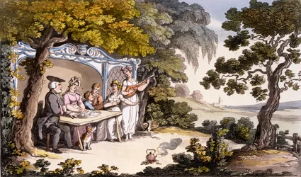 La penitente bella, da Ackermanns Repository of Arts 1817