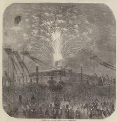Le feste a Parigi (incisione)
