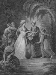 Il ritrovamento di Mosè, Esodo 2, Versetti 5-11