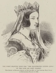 Il primo disegno per "The Illustrated London News" (incisione)