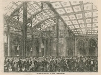 Il Free-Trade Bazaar al Covent Garden Theatre, Londra