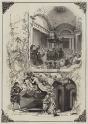 Il funerale del Duca di Sussex (incisione)