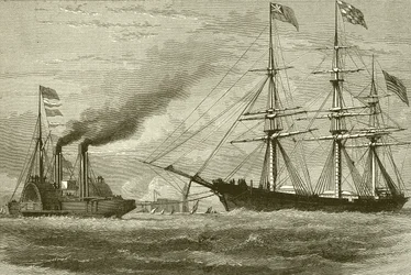 Il George Griswold entra nel Mersey