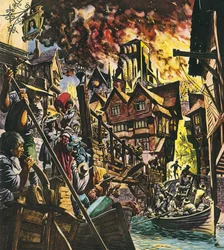 Il grande incendio di Londra