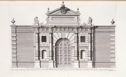 Il Grande Cancello a Burlington House, Piccadilly, da 