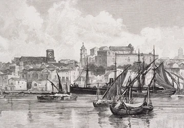 Il porto, Brindisi, Italia, da 