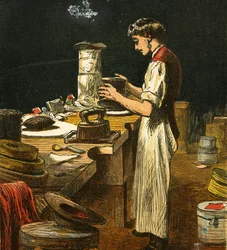 Il Cappellaio, 1867