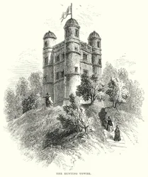 La torre di caccia (incisione)