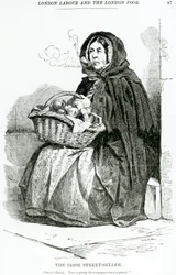 Il venditore ambulante irlandese, c.1840
