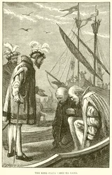 Il re visita Vasco da Gama