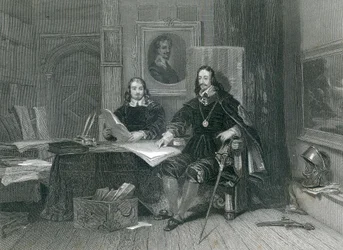 Il Re e Hyde a Oxford, di J. T Willmore, 1844