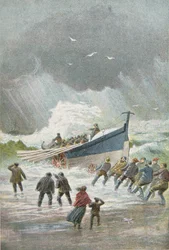 Il servizio di salvataggio in mare