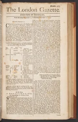 La Gazzetta di Londra, numero 5573, pagina 1
